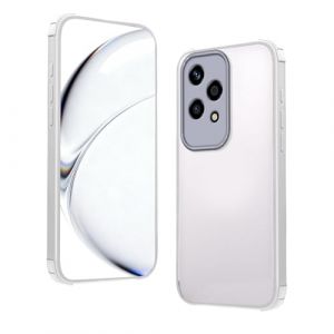 HAOYE Coque pour Huawei Honor 200 Lite, &Eacute;tui avec Cadre Antid&eacute;rapant Mat, Housse Transparente, Shell Protection - Blanc (Haoyes, neuf)