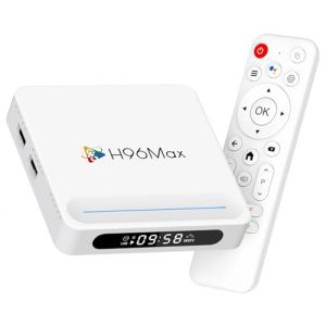 LEFFOT Android 14.0 TV Box 2025, H618 Plus 4K Ultra HD Boitier TV Android, 4 Go RAM 32 Go ROM, Boitier Android avec Contr&ocirc;le Vocale, 2.4G & 5G WiFi 6, BT 5.4, HDR10, Allwinner H618 Quad Core A53 (LEFFOT Store, neuf)