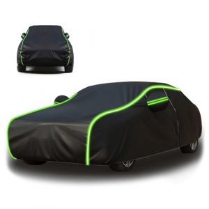 Bache Voiture Exterieur pour Citroen Grand C4 Picasso 2006-2022, Housse de Voiture Imperméable, Étanche À La Poussière, Au Vent Et À La Neige avec Bandes Réfléchissantes, Protection Tout Temps (There's a bright future for everyone, neuf)