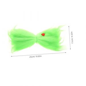 VALICLUD Couvre-chef Pince à Cheveux Pinces à Cheveux De Accessoires De Cosplay De Noël Agrafe D'arbre De Noël Accessoires De Déguisement Cosplay Métal Vert Clair (Sudersana, neuf)