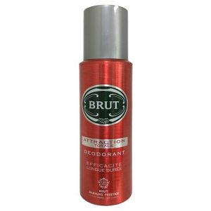 Brut 824228 Lot de 6 déodorants en spray Attraction Totale 200 ml Ouverture 12,7 cm (AbcMarket, neuf)