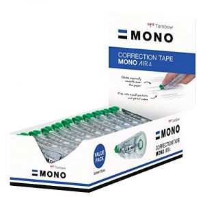 Tombow CT-CA4-10P Roller de correction MONO air 4, 10 m x 4,2 mm (Stock Bureau Maison Bien-être, neuf)