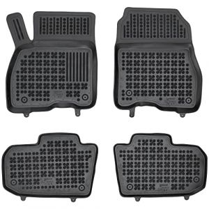 MOTOS Tapis de voiture en caoutchouc pour Nissan Leaf II ZE1 depuis 2017 Am&eacute;liorez votre confort de voyage avec le tapis antid&eacute;rapant pour voiture - tapis de sol pour voiture tous temps, protection co (MOTOS EU, neuf)