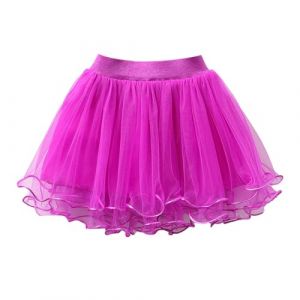 Kelandoom Tutu Danse Classique Fille Jupe Tutu en Tulle Fille,Jupe Tutu 3 Couches Tulle Jupe Noir Fille 8 Ans V&ecirc;tement De Princesse, Deguisement Carnaval Fille Robe 18 Mois Fille (laikelsd, neuf)