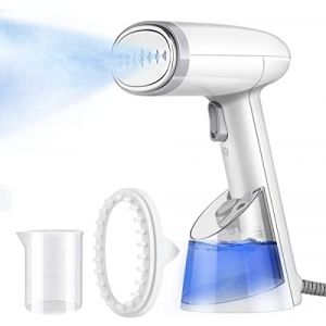 Fer à repasser de voyage Defroisseur Vertical, Portable Defroisseur a Main Vapeur à Vêtements avec réservoir d'eau de,Steamer idéal pour la maison et le voyage (well PURSUE, neuf)