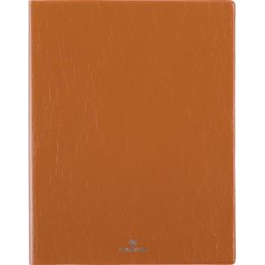 OBERTHUR - 1 Agenda Semainier de bureau 27 ODESSA - Janvier 2026 à Décembre 2026 - Dimension 21 x 27 cm - Couverture Marron - Bilingue (Papeterie Libellus, neuf)