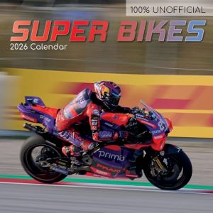 CALENDRIER 2026 MOTO DE COURSE - MOTO GO - MOTO VITESSE - ROSSI (sg) + offert un agenda de poche (Passioncalendrier : + 3000 calendriers 2023, neuf)