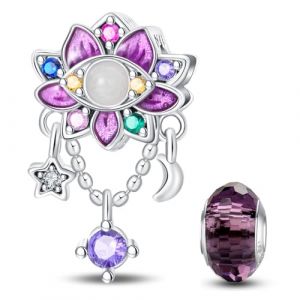 HappyStar Perles Charms Argent Sterling 925 Animal Charm Collection, breloque trèfle à quatre feuilles pour femme, compatible avec les bracelets et colliers européens Pandora (Dongguan liangzhiyang Trading Co., Ltd, neuf)