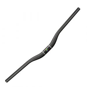 Cintre vtt Alfa Pasca guidon velo cintre vtt carbone 31.8 noir 720mm UD Mat riser guidon vtt carbone (AlfaPasca, neuf)