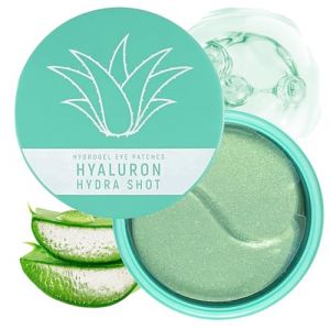 Victoria Beauty - Coussinets pour les yeux Hyaluron contre les cernes avec niacinamide et aloe vera, masque pour les yeux &agrave; l'acide hyaluronique - 60 tampons (Alikante 77, neuf)