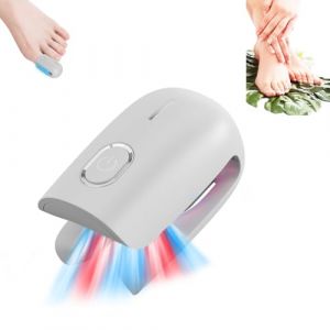 Traitement contre les champignons des ongles, 660 + 905 nm lumière rouge et 470 nm lumière bleue pour ongles incarnés appareil laser 10 minutes par jour pour les ongles des orteils extra forts pour (Mtancy, neuf)