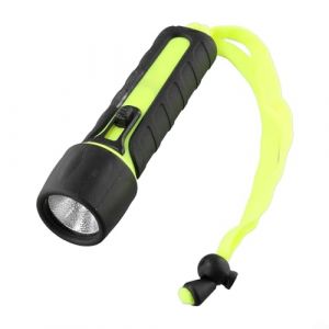 Lampe torche LED 8000 lm étanche jusqu'à 50 m avec étui rigide pour plongée avec tuba, natation, camping, randonnée, bateau (dedicatestore, neuf)