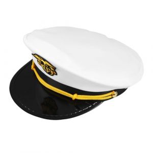 LIFKOME Casquette Marine Chapeau De Marin Chapeaux Chapeau Casquette De Marin Performance Sur Scène Chapeau De Chapeau De De Bateau Chapeau De (Yaeerang, neuf)