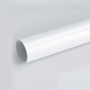 COYOUCO Tuyau en PVC 180 mm de diamètre extérieur x 3 mm d'épaisseur de paroi Longueur 0,2 m à 1,5 m Tuyau en Plastique Dur pour Le Drainage, l'amélioration de l'habitat 1 pièce,0.5M (COYOUCO-EU, neuf)