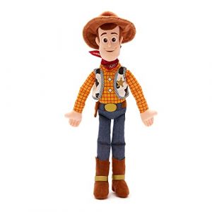 Disney Store Peluche Woody de Taille Moyenne, Toy Story, 47 cm, Personnage en Peluche, Cowboy Classique &agrave; Tenue Iconique avec d&eacute;tails brod&eacute;s et Finition Douce (Disney Store FR, neuf)