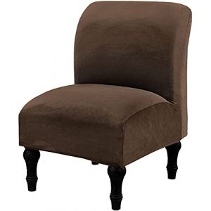 Housses de Chaise sans Accoudoirs en Velours Extensible Housse de Fauteuil Relax Couverture de Canapé Elastique Protection de Fauteuil pour Decoration Salon Bureau (Color : H, Size : 1PC) (AMZGRZ, neuf)