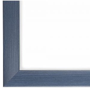 Online-GalleryKing OGK Cadre photo en bois 55 x 75 cm Bleu ardoise | Photo | Poster | Puzzle | Galerie | Cadre (Online-GalleryKing, neuf)