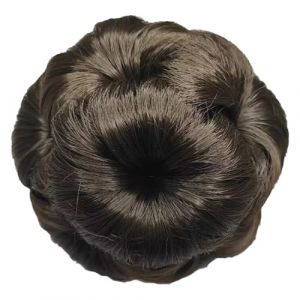 Chignon chignon chignon &agrave; clipser fleur perruque pour femme avec aspect naturel clip solide pour occasion formelle coiffure (jihehome, neuf)