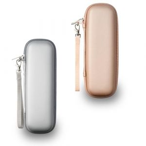 YoHyien 2 Pièces Etui Brosse a Dent Electrique pour Oral B IO/Oral B Pro/Philips Sonicare, Boite Brosse à Dent Électrique Portable, Étui de Voyage Rigide pour Rangement (Argenté + Or Rose) (YoHyien, neuf)