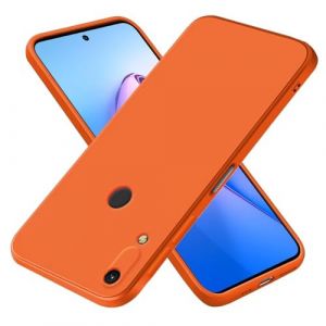 EASSGU Coque pour Huawei Y6 2019 / Y6 Pro 2019 / Honor 8A / Y6S 2019 (6.09" inches), &Eacute;tui en Silicone TPU Souple - Orange (EASSGU, neuf)