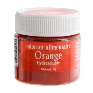Colorant alimentaire orange naturel (Patissea, neuf)
