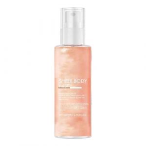 Sheer Body Mist &eacute;cran solaire SPF 42, 200 ml Spray de cr&egrave;me solaire du visage quotidien | SPF 42+ Mist d'isolement de blocs solaires, protecteur UV Hydratant &eacute;claircissant pour les adultes (Zhizunlei, neuf)