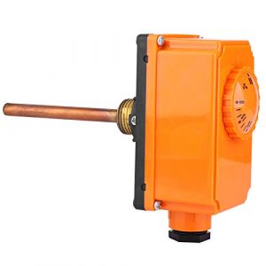 Thermostat d'immersion, Thermostat avec sonde à Distance, Démarrage à Haute Température de 90° C, Pièces de Système de Chauffage pour Canalisation d'eau Chaude (Cimophe, neuf)