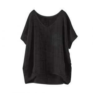 Commandes en Cours Solde Tee Shirt Femme Long Pull Mariniere Chemisier Blanc Blouse Tunique Bleu Turquoise Chemise Jean Grande Taille T Coton Ete A Nouer Loose Sport Frange Haut Paillette (Uwdiohq, neuf)