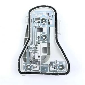 JAYWIS Feu Arri&egrave;re De Voiture Feu Arri&egrave;re De Voiture pour VW pour Polo Hatchback 2006-2010 Feu Arri&egrave;re Et Support De Circuit Imprim&eacute; sans Ampoules Feu Anti-Brouillard(1 Left 2) (Eclectic Essence Emporium, neuf)