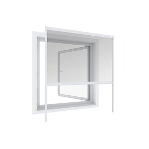 Windhager Store Enrouleur pour Fenetres Plus, Moustiquaire, individuellement découpable, 100 x 160 cm, blanc, 03876 (Provence Outillage, neuf)