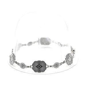 Bandeaux de chapeau de cowboy - Bandeau de chapeau Fedora - Bandes de chapeau de paille - Bandes de chapeau en cuir - Ceinture de chapeau occidental - Bande de chapeau mexicain (HongyiFushi, neuf)