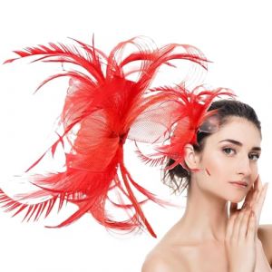 Bibi pour femme | &Eacute;pingle &agrave; cheveux | Petits chapeaux en r&eacute;sille Accessoires de cheveux pour les jours, f&ecirc;tes costum&eacute;es, occasions sociales, mariages (ruices, neuf)