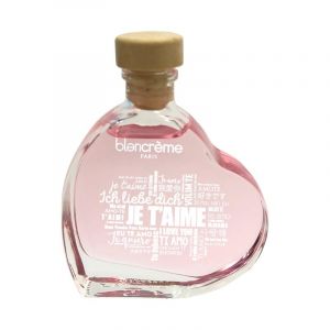 Blancr&egrave;me | Gel de Massage Cosmestible chauffant go&ucirc;t Barbe &agrave; Papa - Flacon Verre C&oelig;ur (Blancr&egrave;me, neuf)