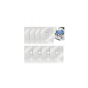 8 Pcs Couvre-brûleur de Cuisinière à Gaz Tapis de Cuisinière à Gaz Couvre-cuisinière à Gaz Brûleur à Gaz Réutilisables Protection Gazinière pour Faciliter le Nettoyage de la Cuisine (huahaoda Bao, neuf)