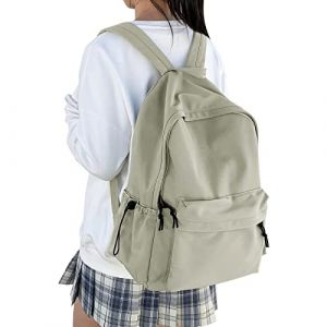 HYC00 Sac a Dos Scolaire Fille Lycee Ados Sac &agrave; Dos Coll&egrave;ge Gar&ccedil;on Sacs &agrave; dos Unisexe Loisir Backpack &eacute;cole Cartables Scolaires Daypacks Universit&eacute; Sacs d'&eacute;cole l&eacute;ger College Pack Bookbag, Vert (SUNMOP, neuf)