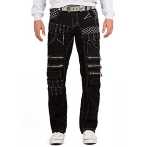 KOSMO LUPO Herren Jeans KM8006-1-bans W29/L32 (bans24, neuf)