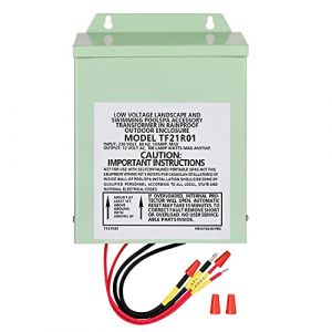 COOLWEST Transformateur LED 12V 105W, 230V vers 12V AC pour Éclairage Piscine Basse Tension, Spots, Spa, Rubans, Intérieur/Extérieur (Vert) (coosby, neuf)