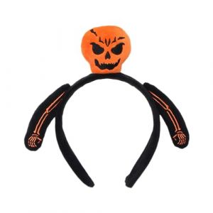 Bandeau rembourré en forme de tête de mort pour femmes, étudiants, photographie, bandeau en forme de tête de mort, bandeau pour lavage du visage (QYSH-MXW, neuf)