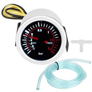 EBTOOLS pour manometre pression turbo pour manometre pression turbo Jauge Turbo Boost compteur de jauge PSI Digital Turbo Boost PSI universel de voiture de 2 pouces Turbo Boost Gauge jauge de suralim (yafaa, neuf)