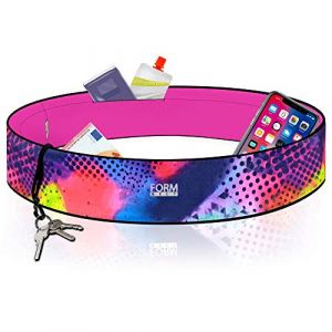 Formbelt® Sac Banane-Ceinture Running pour Ranger Le Smartphone, Les clefs et la Gourde - Sport, Course à Pied, Yoga, Fitness, Velo (Brazil, L) (Variosports, neuf)