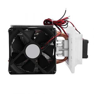 Peltier thermoélectrique, refroidisseur thermoélectrique 6A 12V, effet exceptionnel pour le système de déshumidification de refroidissement par air de 72W de refroidissement de petit espace (Wenruil, neuf)