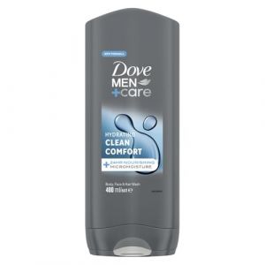 Dove, Dove Men+Care - Gel douche 3 en 1 hydratant pour le corps, le visage et les cheveux - Technologie MicroMoisture - Hydrate pendant 24 heures - 400 ml (Spesa Moderna, neuf)