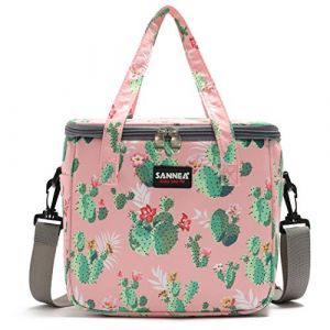 SAMERIO Sacs &agrave; lunch pour femmes Glaci&egrave;re bo&icirc;te &agrave; lunch pour filles adultes Student R&eacute;utilisable Sac fourre-tout isol&eacute; Parfait pour le travail de bureau de l&rsquo;&eacute;cole Pique-Activit&eacute;s de plein air (Aaflying, neuf)