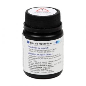Bleu de méthylène pot de 25g (Waterconcept, neuf)
