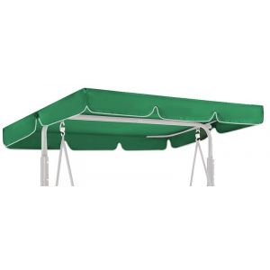 GREMEX Toit de Balancelle de Jardin 110 x 188 cm – Toile De Rechange pour Balancelle en Polyester Résistant – Imperméable et Anti-UV – Housse de Remplacement Extérieure Facile à Installer (GREMEX, neuf)