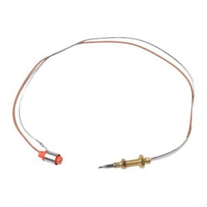 Honseadek Thermocouple universel pour cuisinière à gaz - Capteur de sécurité en cuivre pour brûleurs Sabaf - 33 mm - 45 mm - Tête de 35 à 40 - 70 cm - Facile à installer (xiaoehong, neuf)