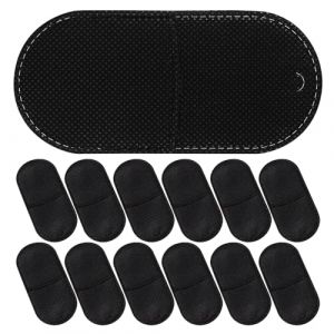 HIAKDOFT Lot de 24 Cache-&OElig;il R&eacute;utilisables pour Lunettes Amblyopie Tissu Non Tiss&eacute; Noir Grosse Taille Cache-&OElig;il Droit et Gauche pour Strabisme Confort Respirant Adapt&eacute; Gar&ccedil;on et Filles (CITYJUY, neuf)