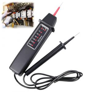 Testeur de Tension Bipolaire 6 380V AC DC avec Affichage LED Testeur Electrique VAT pour Electricien Testeur de Tension VAT sans Pile Professionnel (PeiChangKan, neuf)