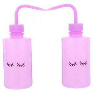 Beaupretty 2 Pièces Bouteille De Nettoyage Des Cils Bouteille De Rinçage Des Cils Mousse Laveur D'yeux Vaporisateurs Brumisateur Pissette De Sécurité Jet Pe Violet,mauve (lorianca, neuf)