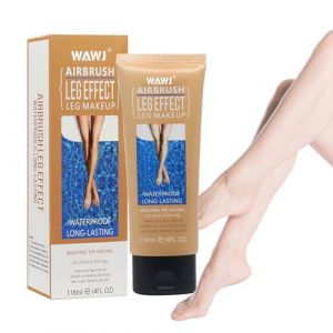 WAWJ® 118 Ml Lotion de Maquillage pour les Jambes, Lotion de Maquillage des Jambes Résistant à L'eau pour les Varices, Pour le Maquillage du Corps, Pour Dissimuler les Tatouages (Natural) (WAWJ, neuf)